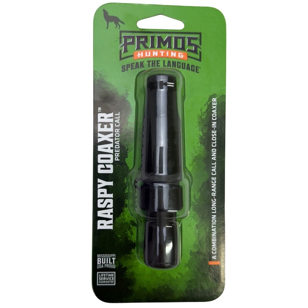 Primos Raspy Coaxer‎ Predator Call Speak the Language Hunting Coaxer